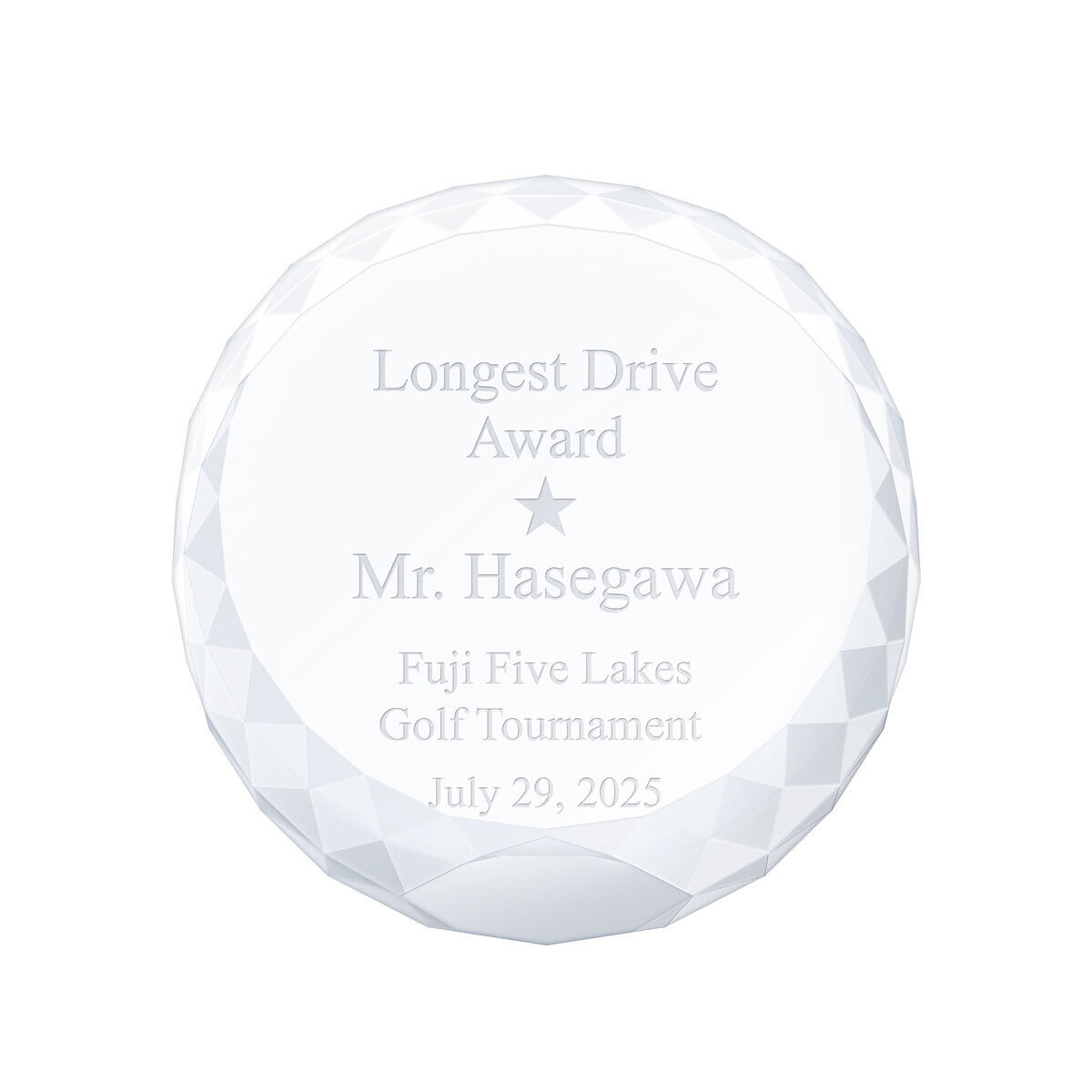 ダイヤカットトロフィー S